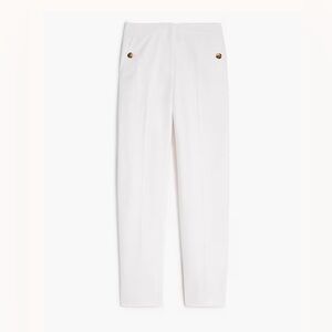Linen-Cotton Blend Sailor Pant